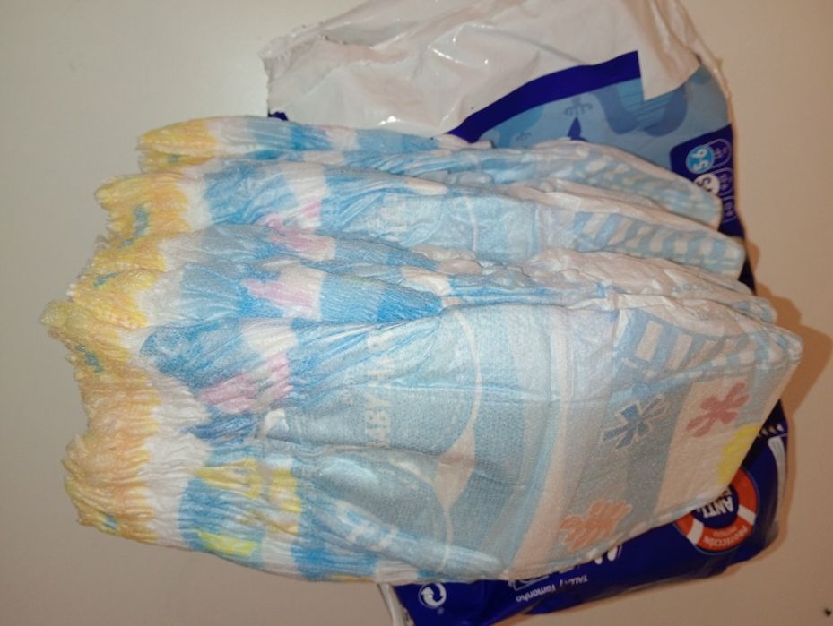 Fraldas para a água