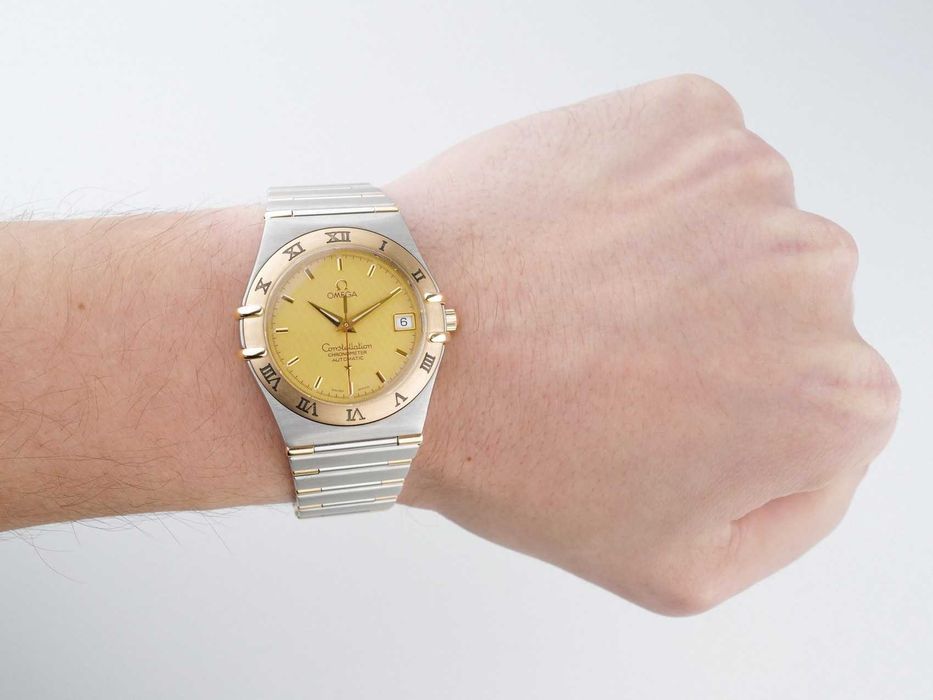 Omega Constellation Automatic Steel 18K Yellow Gold 36mm