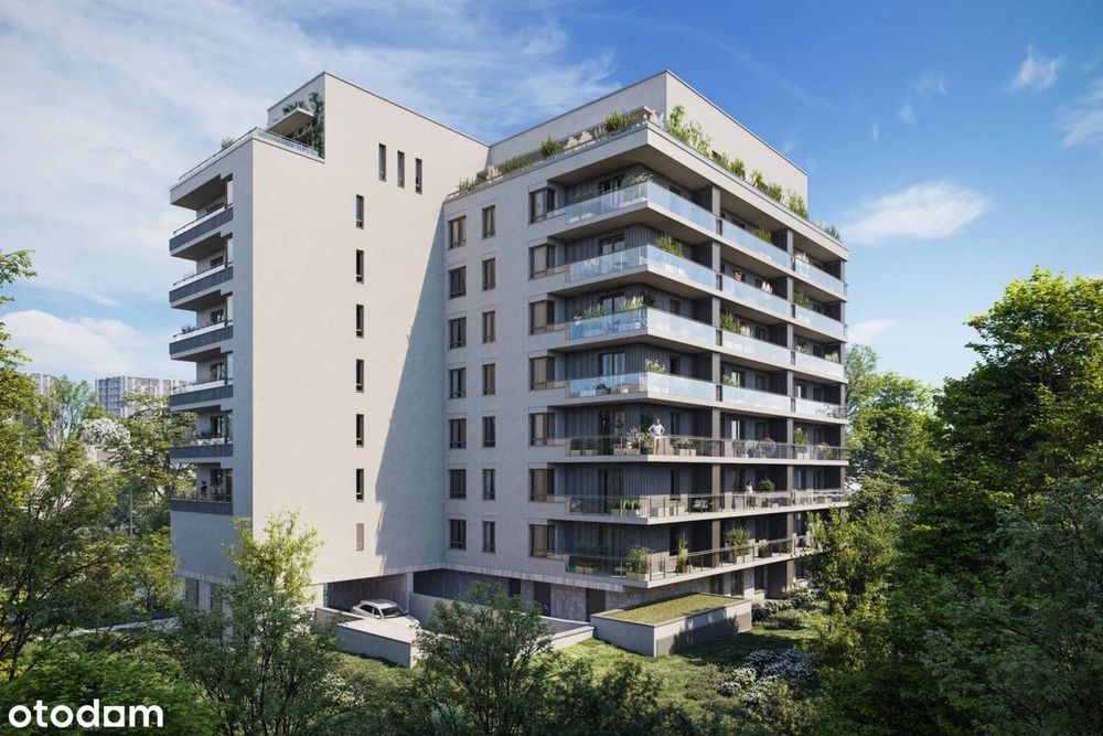 2-pokojowe mieszkanie 42m2 + loggia