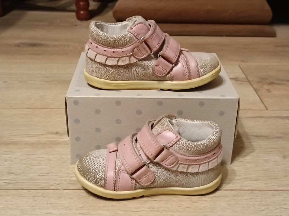 Półbuty/trzewiki Bartek r.22 różowe dziewczynka