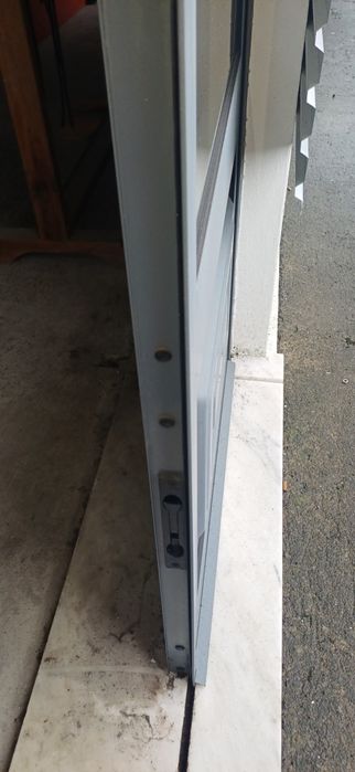 Porta Aluminio Vidro+Painel