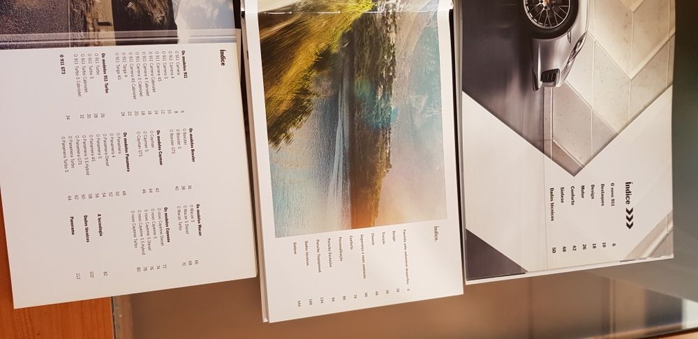 Catálogos carros Porsche