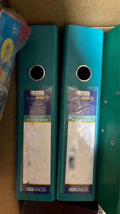 Офісні папки на кільцях