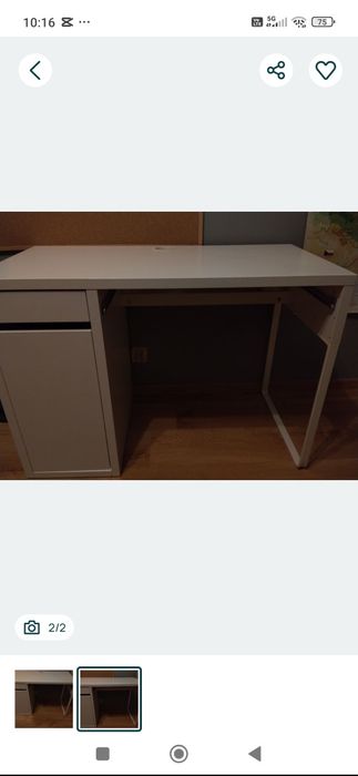 Komplet mebli białych