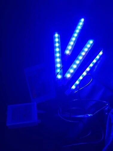 Fita Led decorativa auto 12/24v wi-fi e comando