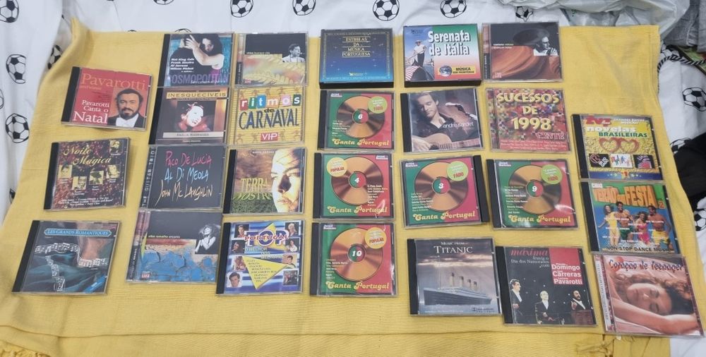 Lote CDS vários ver fotos