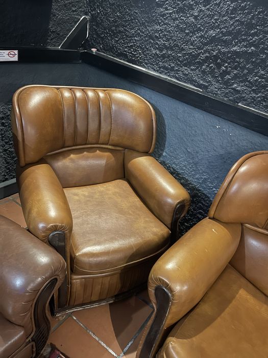 SOFAS VINTAGE conjunto