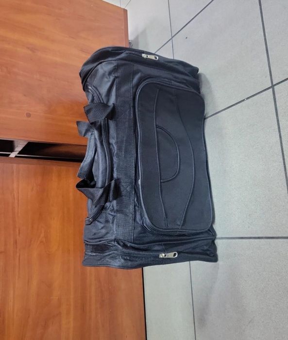 Torba podróżna czarna 80×43×35 cm