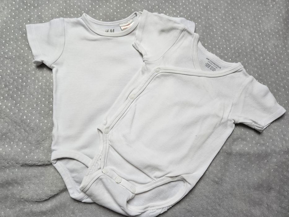 Body z krótkim rękawem H&M rozmiar 62