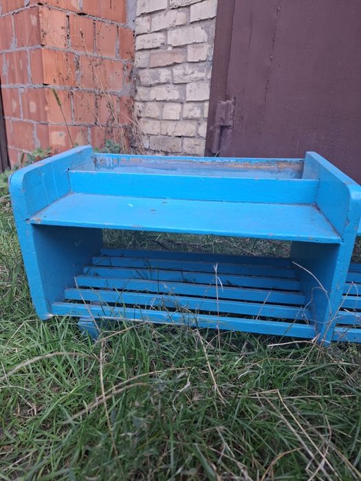Полиця під взуття дерево