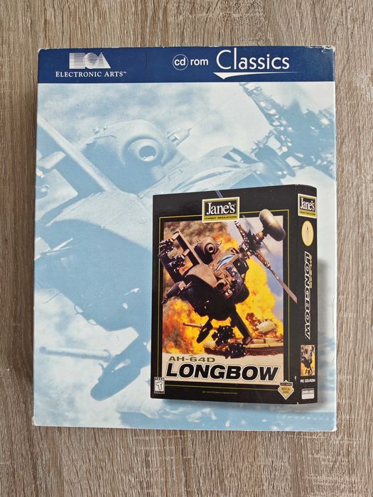 Jane’s AH-64D Longbow – PC CD-ROM Classics – EA - STAN BDB