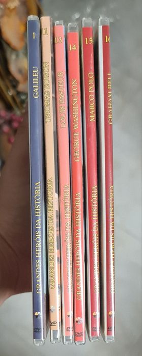 Coleção dos grande heróis da história