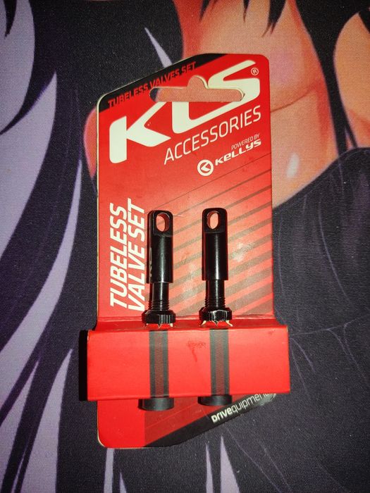 Ниппеля бескамерные KLS tubeless valveset 40mm