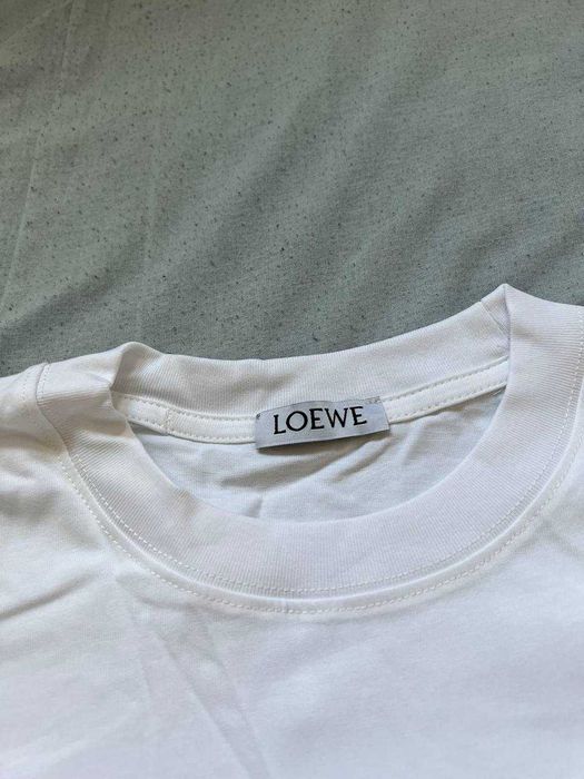 Loewe biala koszulka white t-shirt nowa damska M