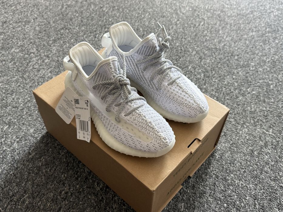 yeezy 350 Boost V2 Static EF2367 Szaro-Czarne - Nowe