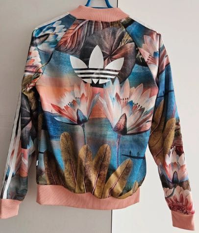 Kurtka Bluza damska adidas FARM x CURSO DAGUA S19334, 32 34