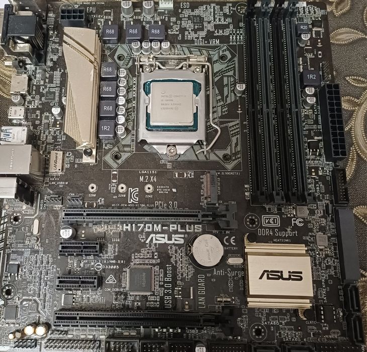 Комплектуючі до ПК [Asus / Intel / be quiet]
