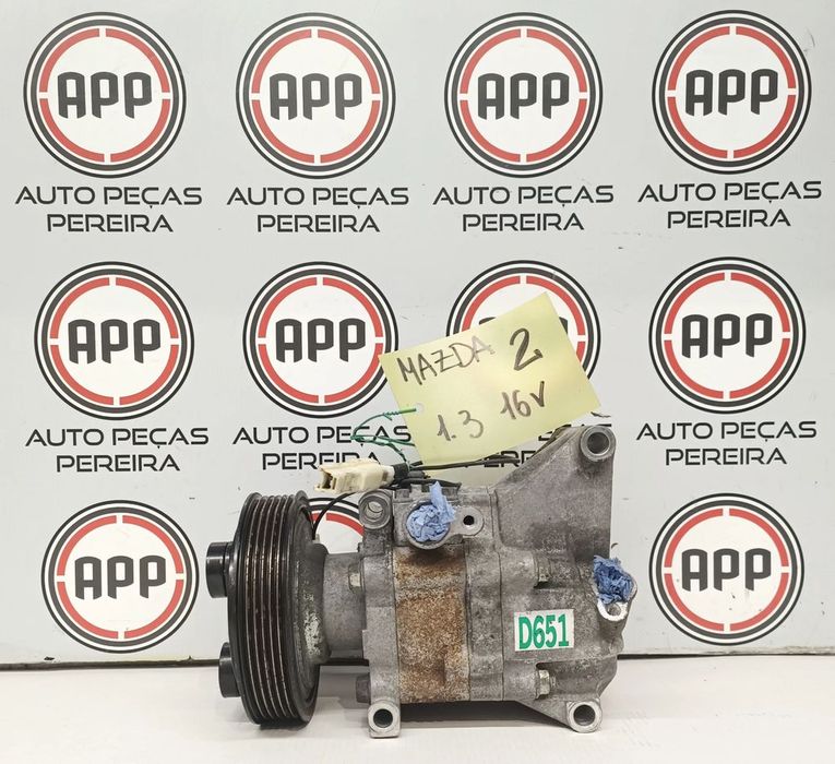Compressor ar condicionado Mazda 2 de 2008, 1.3 16V.