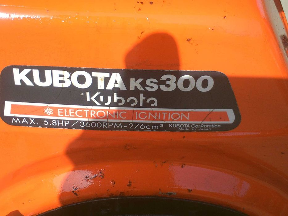 motor KUBOTA KS 300 a gasolina