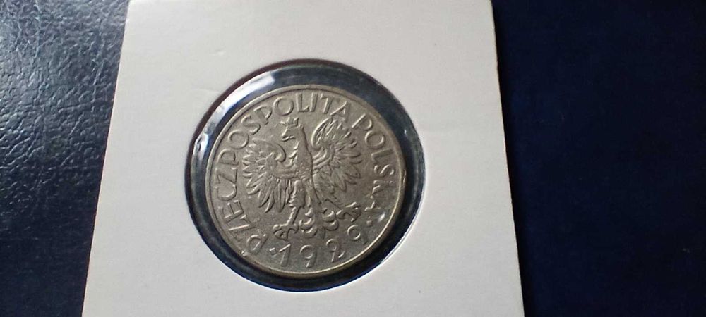 Stare monety 1 złoty 1929 skrętka 2RP