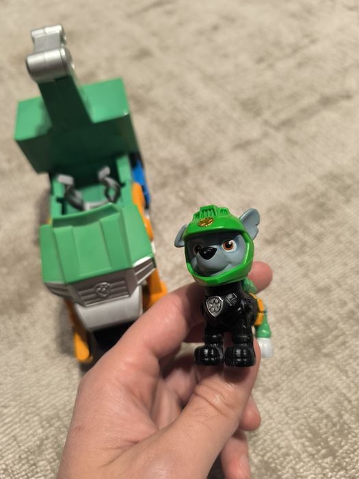 Rocky Psi Patrol oryginalne Spin Master motocykl napęd motopieski Paw