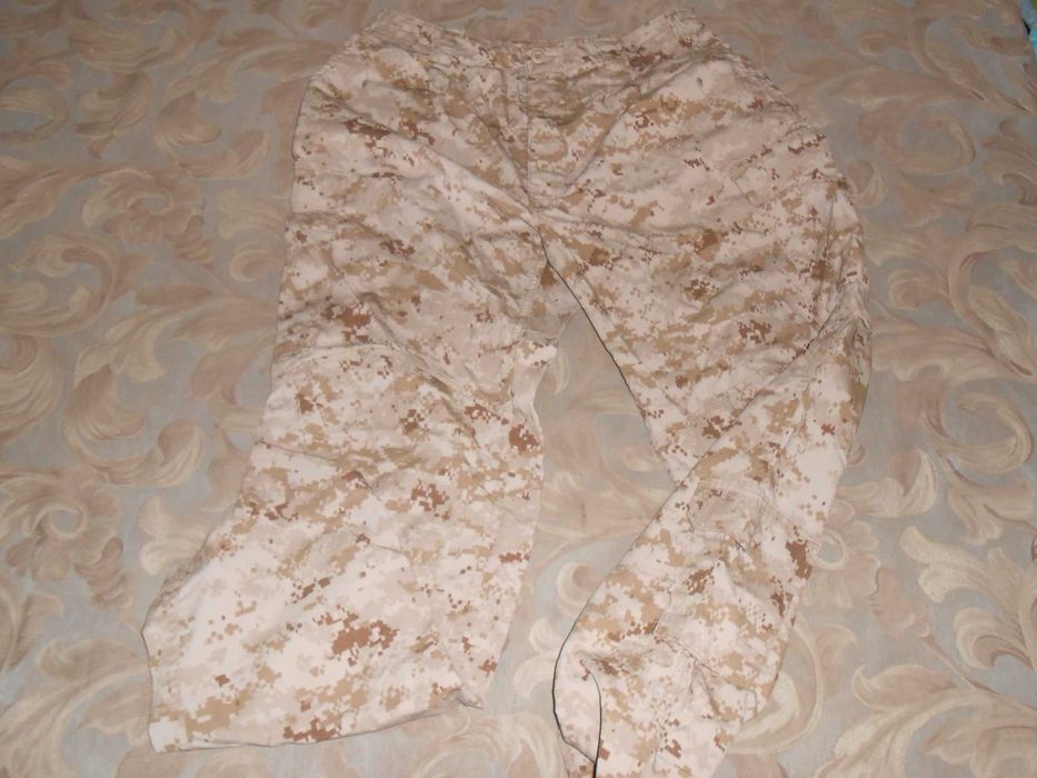 Тактичні вогнестійкі штани USMC Frog Defender Marpat Desert армії США