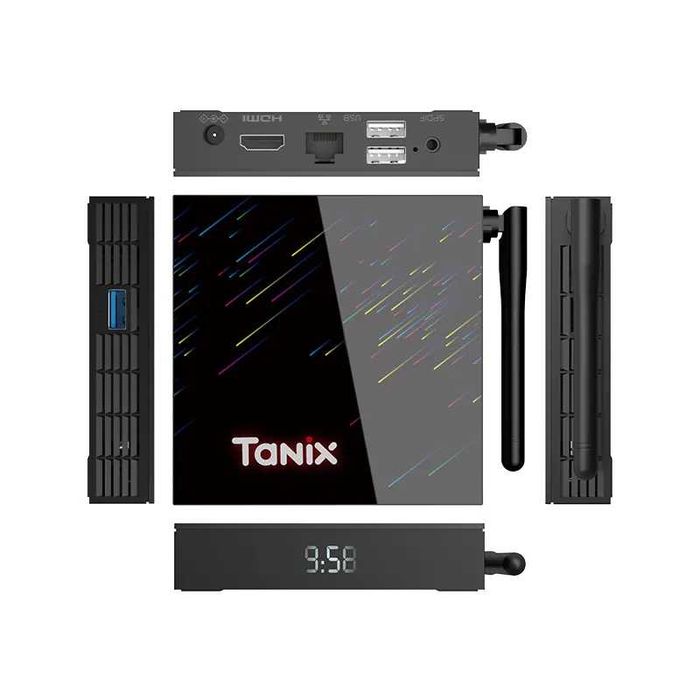 Смарт ТВ приставка Tanix TX68 4/64 Гб Smart TV Box Android 14