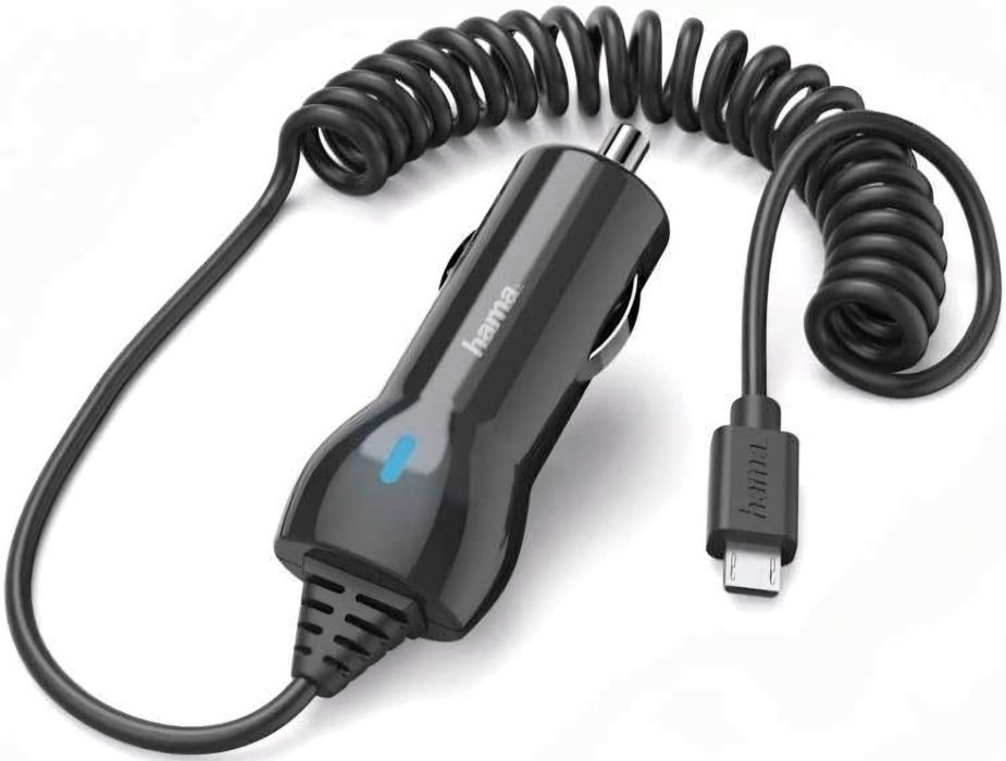 Автомобильное зарядное HAMA Micro-USB для планшета телефона