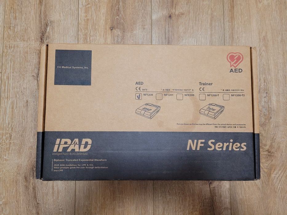 Defibrylator NF-1200 NF1200 AED CU Medical Systems nowy