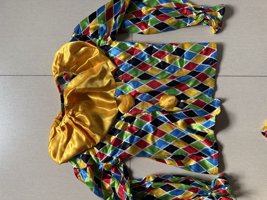 Strój na przebranie clowna rozmiar ok 15