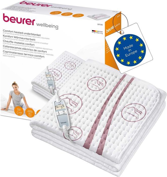 Mata Koc elektryczny podkładka pod prześcieradło Beurer 150x80 cm 60w