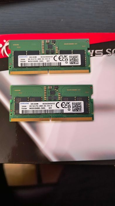 Pamięć RAM do Laptopa Samsung SODIMM DDR 5 16GB (2 x 8 GB) 4800 Mhz