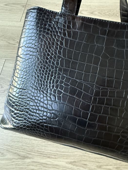 Torebka Reserved czarna shoperka