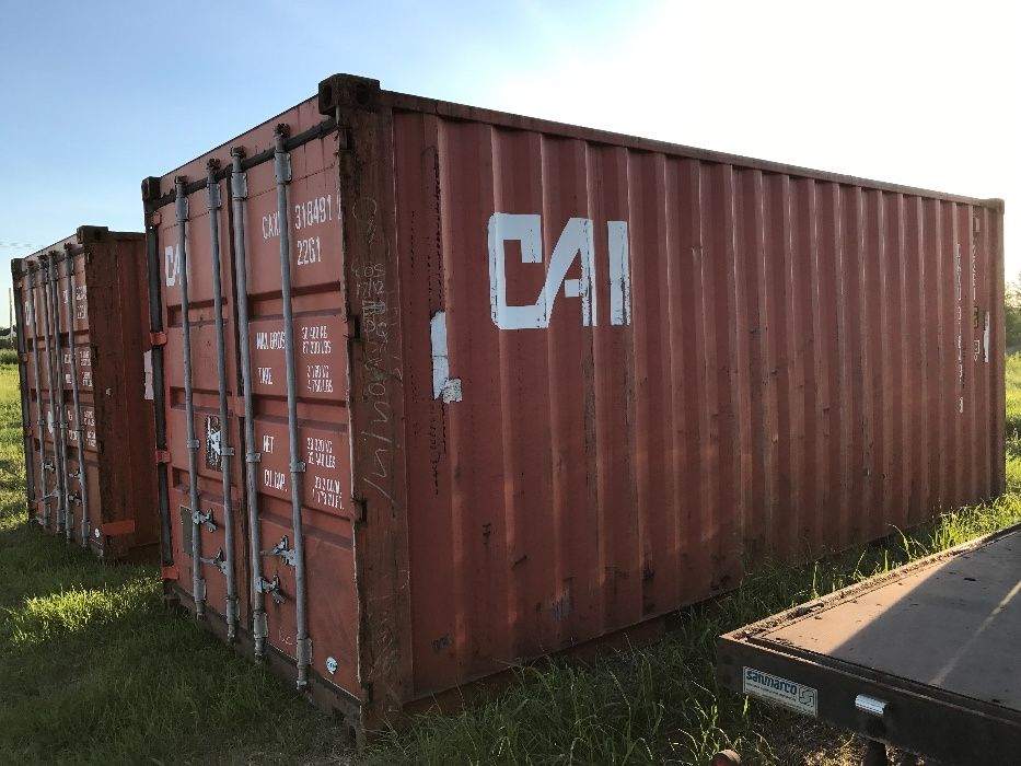 Kontener kontenery morski magazynowy 20 DV 6m używany