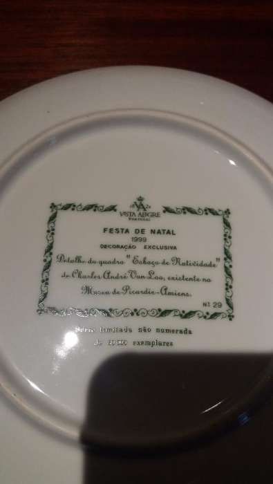 Prato Vista Alegre natal 1999