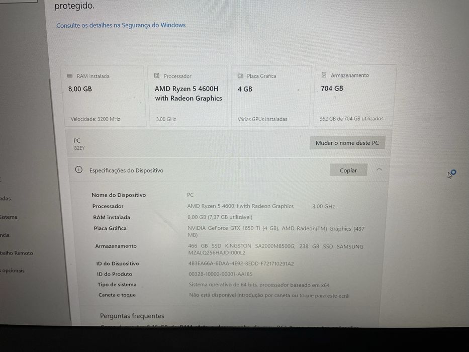 Portátil Lenovo Ideapad Gaming 3