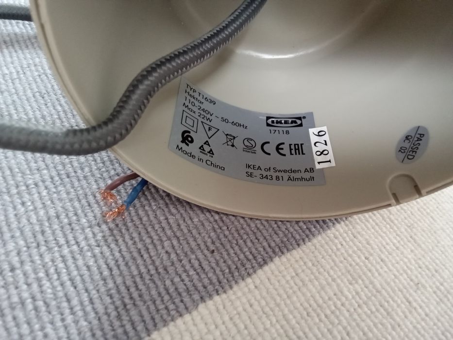 Hektar ikea lampa wisząca