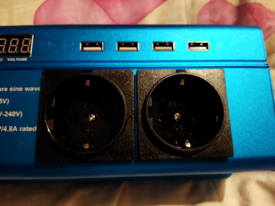 Foval 2200w 12v инвертор для бытовой техники Киев