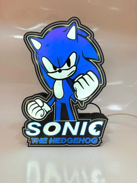 Luminária SONIC The Hedgehog