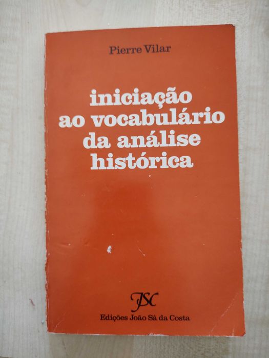 Iniciação ao vocabulário da análise histórica