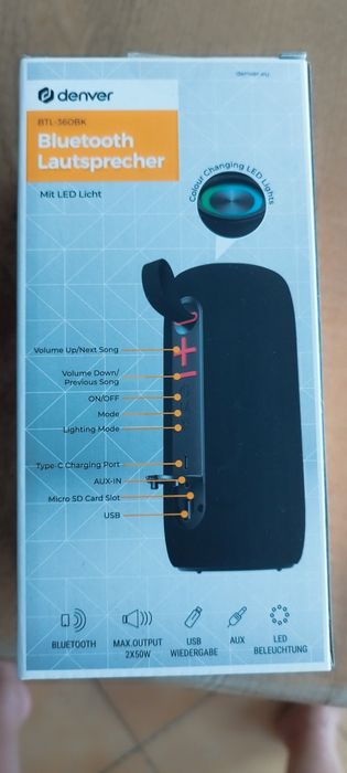 Блютуз колонка Denver