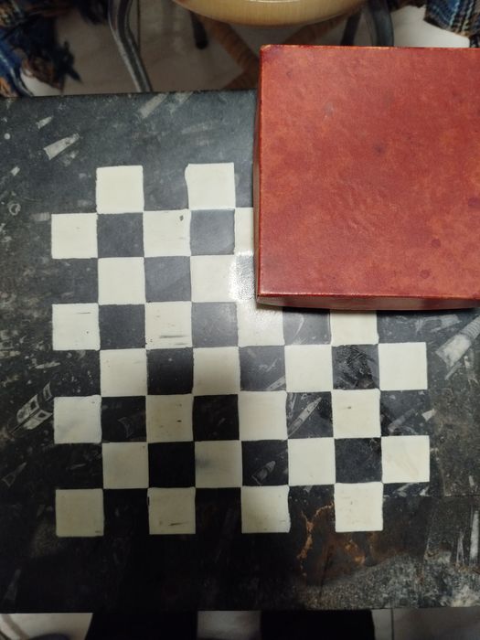 Xadrez mármore luxo