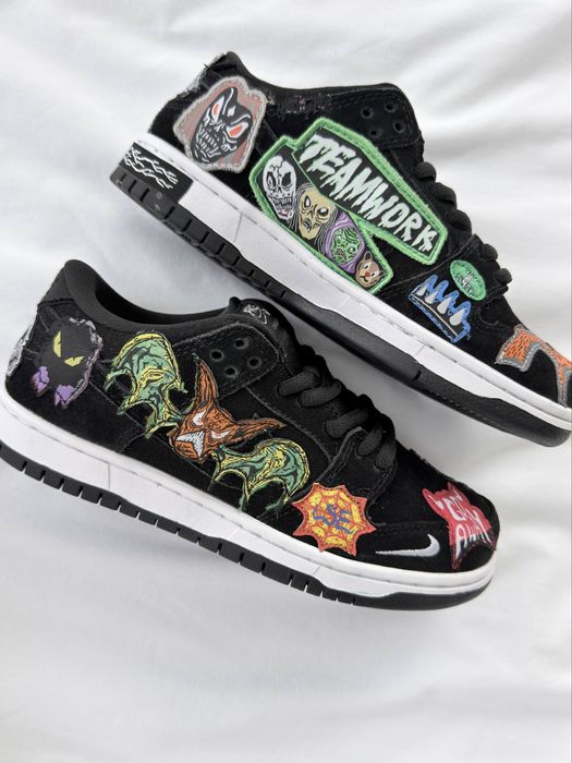 Кросівки Nike SB Dunk Low Black 36-41. Оплата на пошті.