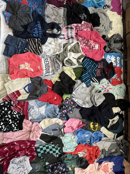 Секонд хенд оптом дитячий одяг зима демі Англія ціна за 1 кг