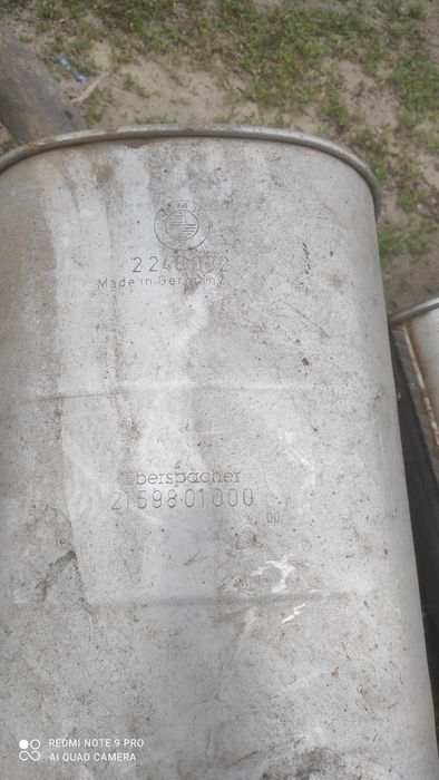 BMW E38 końcowe tłumiki