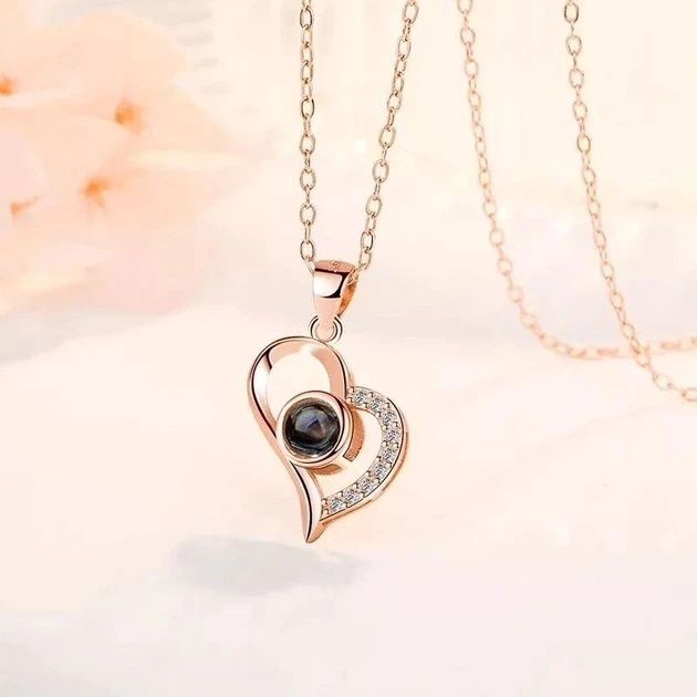 Кулон серце я тебе кохаю,кулон з проекцією,кулон я тебе кохаю,с проекц