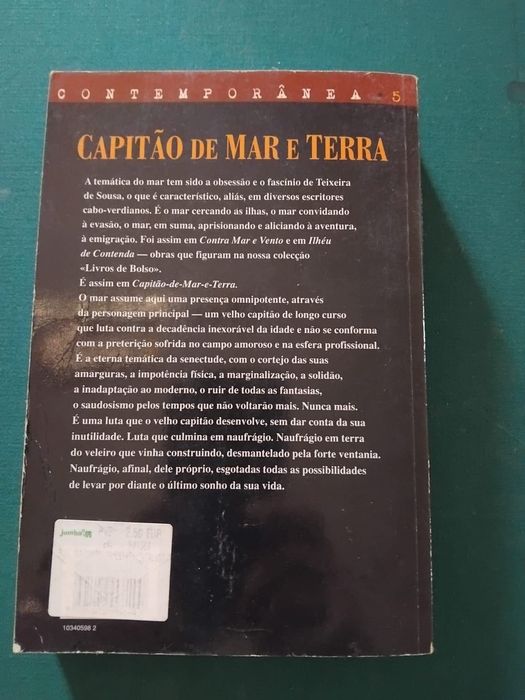 Livro “Capitão de Mar e Terra”