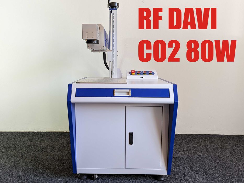 Лазерний станок TR-80-CO2 RF Davi CO2 80W 150х150 (Робоче місце)