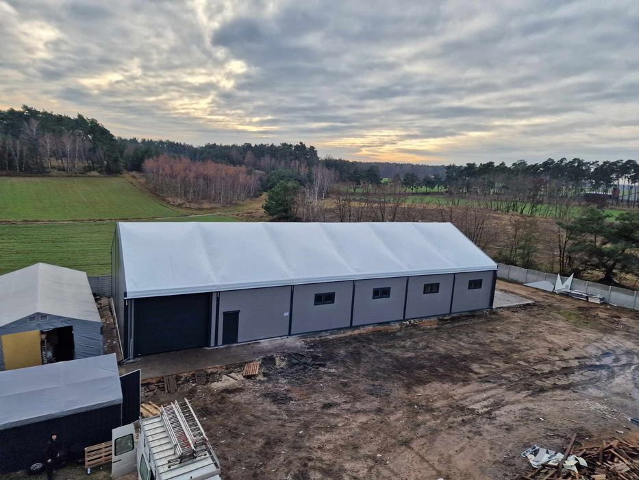 Hala namiotowa ocieplana 12x30x4.5 EURO-MET