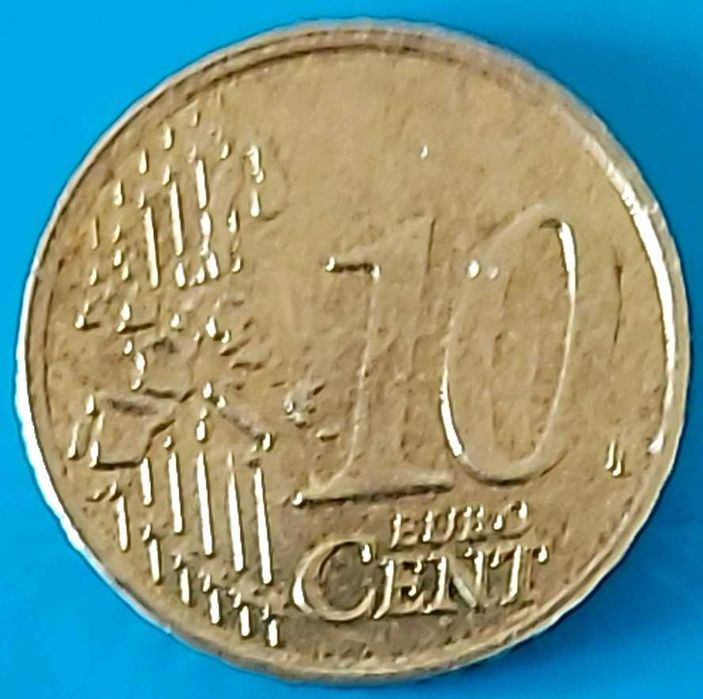 10 Cêntimos de 1999 da Bélgica